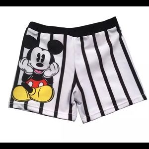 Toddler Mickey Mouse swim trunks